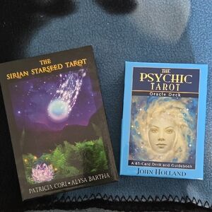 The Sirian Starseed Tarot and The Psychic Tarot Oracle Deck